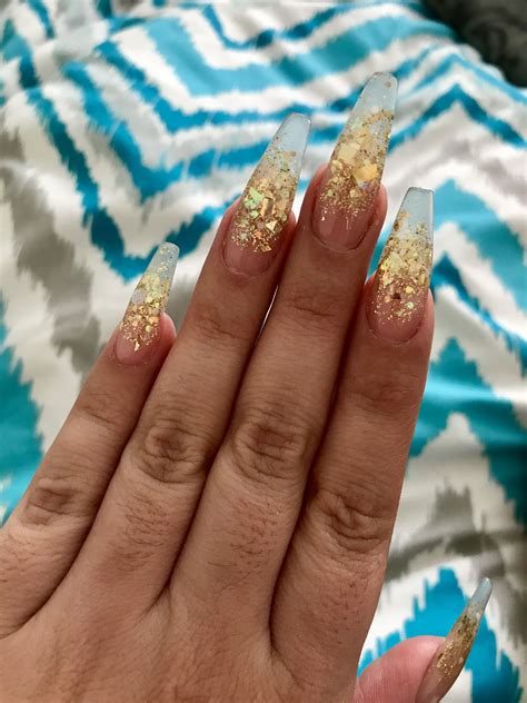 gold glitter acrylic nails|acrylic nails with glitter powder.